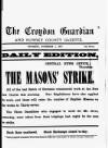 Croydon Guardian and Surrey County Gazette Thursday 01 November 1877 Page 1