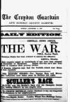 Croydon Guardian and Surrey County Gazette Monday 05 November 1877 Page 1
