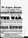 Croydon Guardian and Surrey County Gazette Monday 14 January 1878 Page 1