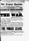 Croydon Guardian and Surrey County Gazette Thursday 17 January 1878 Page 1