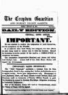 Croydon Guardian and Surrey County Gazette Friday 25 January 1878 Page 1