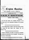 Croydon Guardian and Surrey County Gazette Wednesday 20 March 1878 Page 1