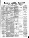 Croydon Guardian and Surrey County Gazette Saturday 13 November 1880 Page 1