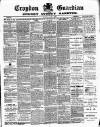 Croydon Guardian and Surrey County Gazette Saturday 03 July 1886 Page 1