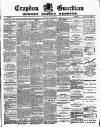 Croydon Guardian and Surrey County Gazette Saturday 31 July 1886 Page 1