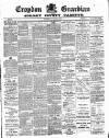 Croydon Guardian and Surrey County Gazette Saturday 30 October 1886 Page 1