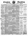 Croydon Guardian and Surrey County Gazette Saturday 30 September 1893 Page 1