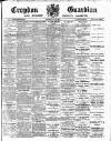 Croydon Guardian and Surrey County Gazette Saturday 07 May 1898 Page 1