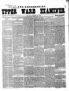 Lanarkshire Upper Ward Examiner Saturday 17 October 1863 Page 1