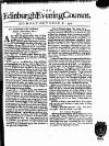 Edinburgh Courant Mon 08 Oct 1750 Page 1