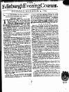 Edinburgh Courant Tue 09 Oct 1750 Page 1
