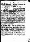 Edinburgh Courant Tue 16 Oct 1750 Page 1