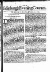 Edinburgh Courant Tue 06 Nov 1750 Page 1