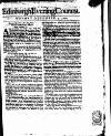 Edinburgh Courant Mon 03 Dec 1750 Page 1