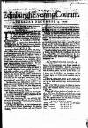 Edinburgh Courant Tue 04 Dec 1750 Page 1