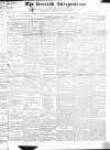 Kentish Independent Saturday 02 September 1843 Page 1