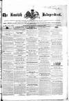 Kentish Independent Saturday 06 April 1850 Page 1