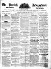 Kentish Independent Saturday 09 January 1858 Page 1