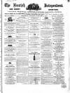 Kentish Independent Saturday 14 January 1860 Page 1
