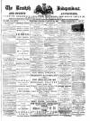 Kentish Independent Saturday 26 January 1889 Page 1