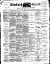 Woolwich Gazette Friday 22 October 1897 Page 1