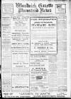 Woolwich Gazette Tuesday 08 October 1918 Page 1