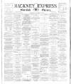 Shoreditch Observer Saturday 30 October 1886 Page 1