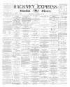 Shoreditch Observer Saturday 20 November 1886 Page 1