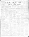 Shoreditch Observer Saturday 14 November 1891 Page 1