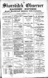 Shoreditch Observer Saturday 30 September 1905 Page 1