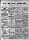 Walsall Advertiser Tuesday 05 January 1864 Page 1
