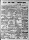 Walsall Advertiser Saturday 16 January 1864 Page 1