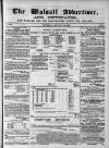 Walsall Advertiser Saturday 23 January 1864 Page 1