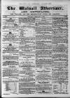 Walsall Advertiser Tuesday 09 February 1864 Page 1
