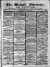 Walsall Advertiser Saturday 27 February 1864 Page 1