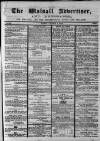 Walsall Advertiser Tuesday 01 March 1864 Page 1