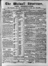 Walsall Advertiser Saturday 12 March 1864 Page 1