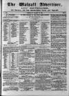 Walsall Advertiser Saturday 19 March 1864 Page 1