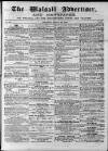 Walsall Advertiser Saturday 26 March 1864 Page 1
