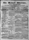 Walsall Advertiser Saturday 03 September 1864 Page 1