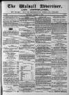 Walsall Advertiser Saturday 15 October 1864 Page 1