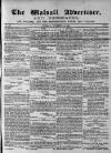 Walsall Advertiser Tuesday 08 November 1864 Page 1