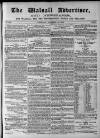 Walsall Advertiser Saturday 26 November 1864 Page 1