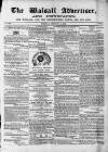 Walsall Advertiser Tuesday 03 January 1865 Page 1