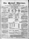 Walsall Advertiser Saturday 14 January 1865 Page 1