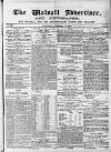 Walsall Advertiser Saturday 04 February 1865 Page 1