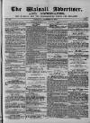 Walsall Advertiser Saturday 11 November 1865 Page 1