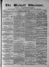 Walsall Advertiser Saturday 06 January 1866 Page 1