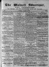 Walsall Advertiser Tuesday 09 January 1866 Page 1