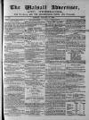 Walsall Advertiser Tuesday 23 January 1866 Page 1